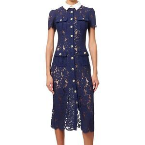 Vincent Womens  Midi Dress